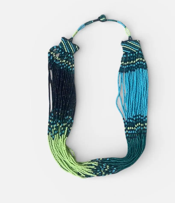 Zulu Zama Necklace- Green