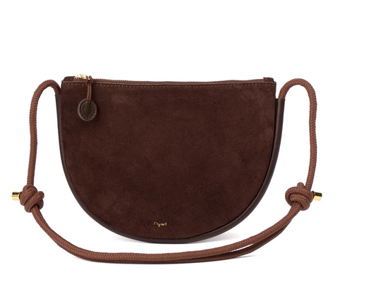 Selene Bag- Chocolate Suede