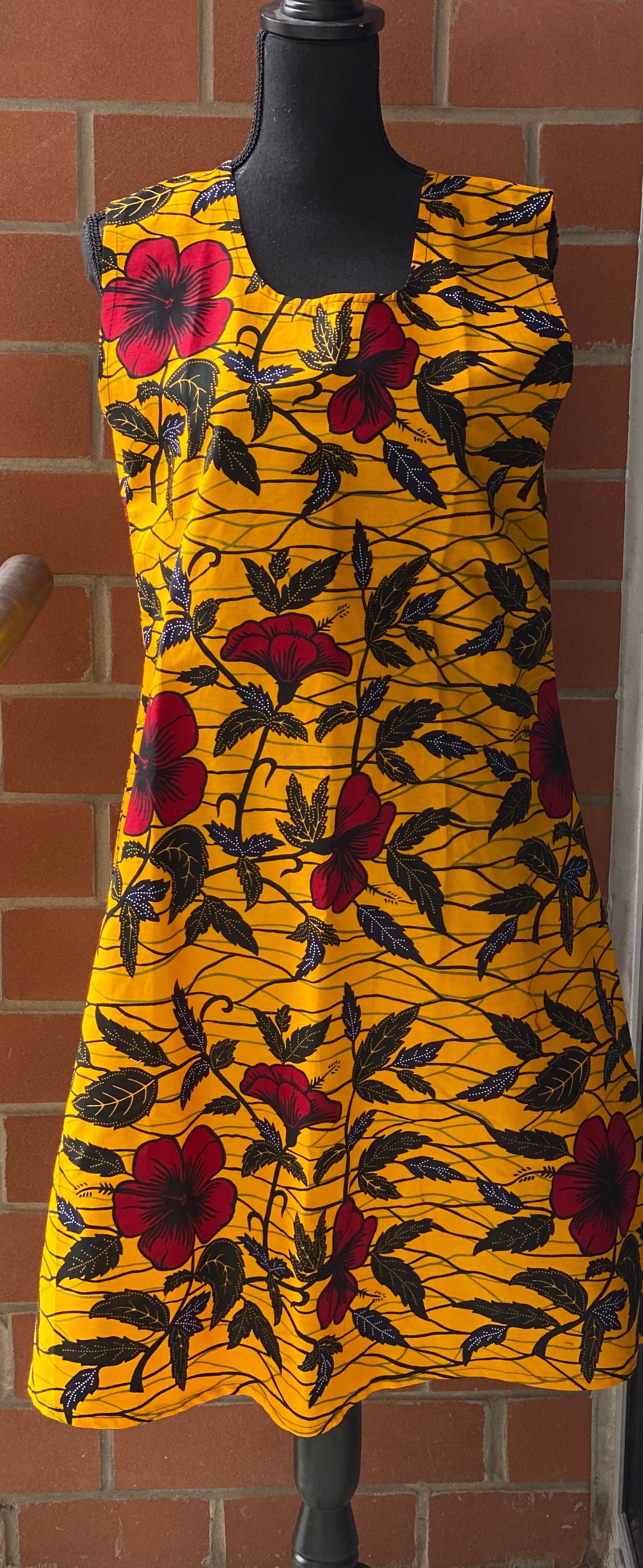 Wax Print Shift Dresses