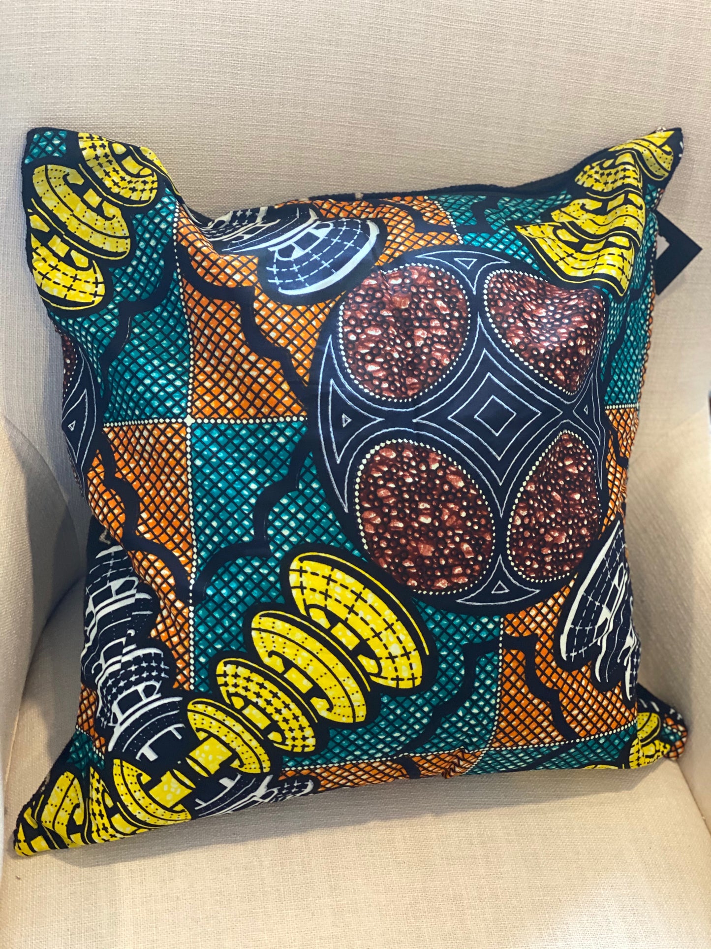 Waxprint and Mudcloth Pillows