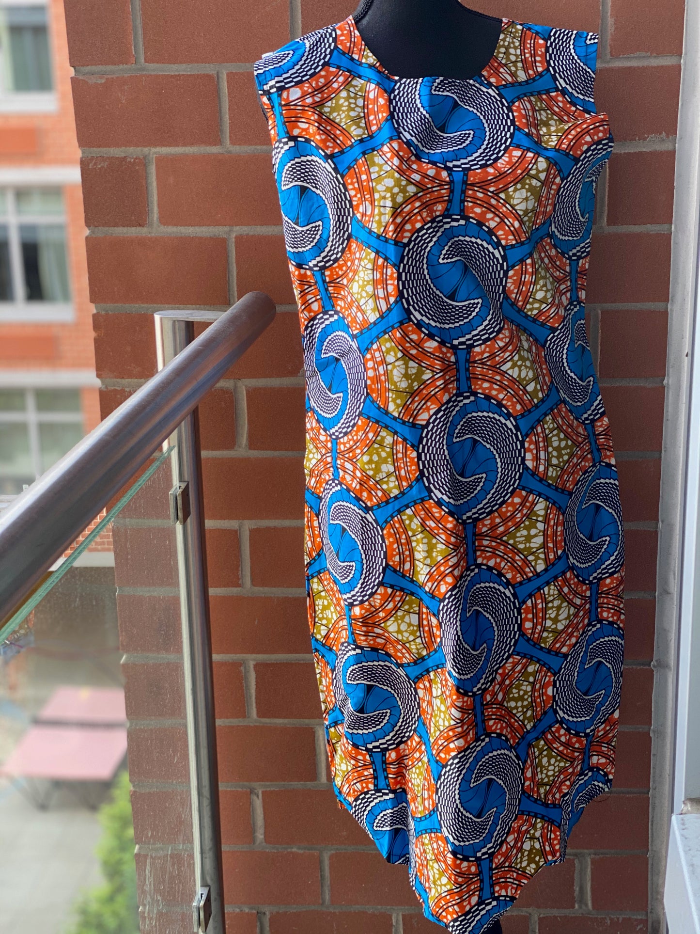 Wax Print Shift Dresses