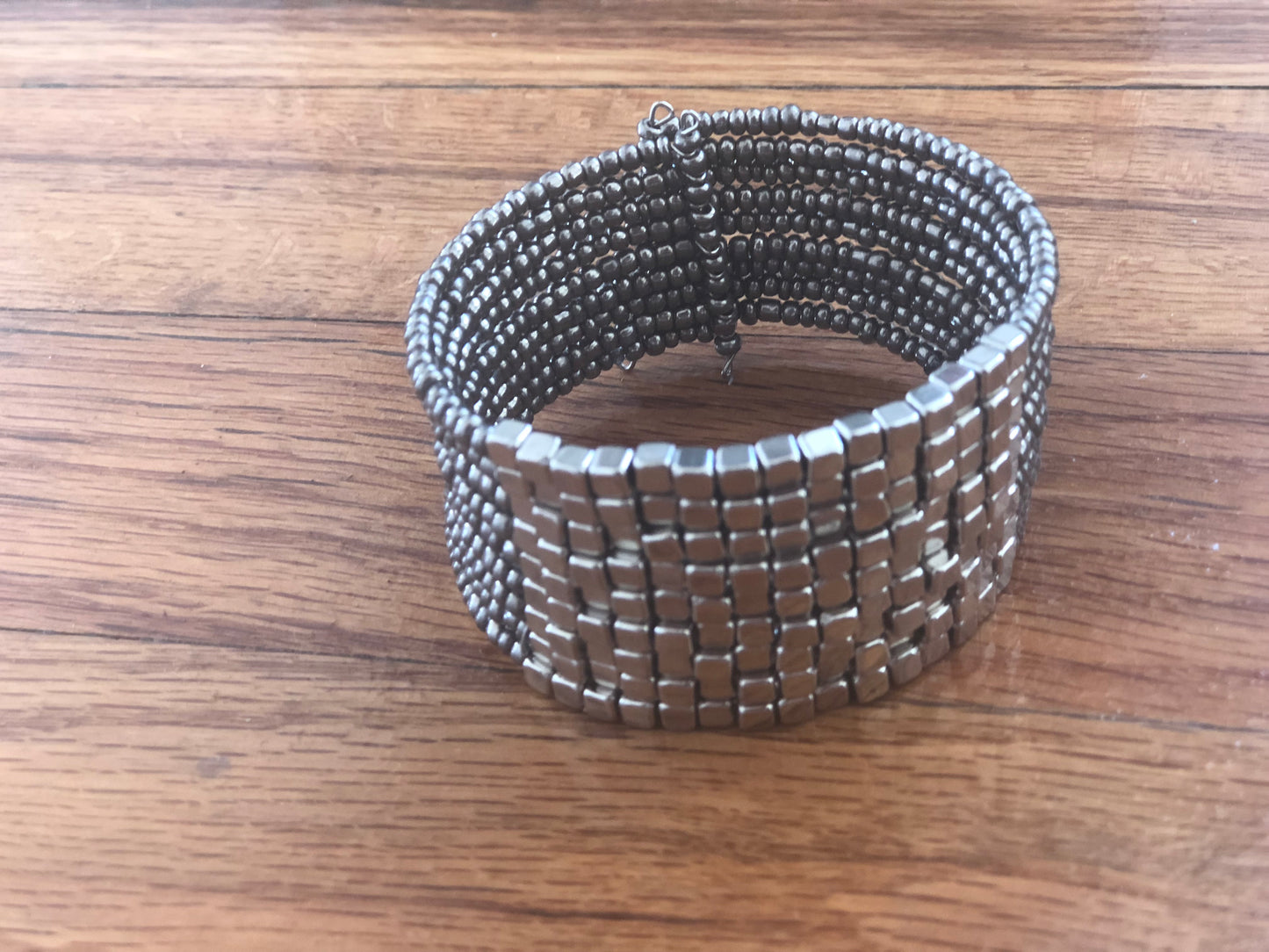Retro Beaded Cuff Bracelets