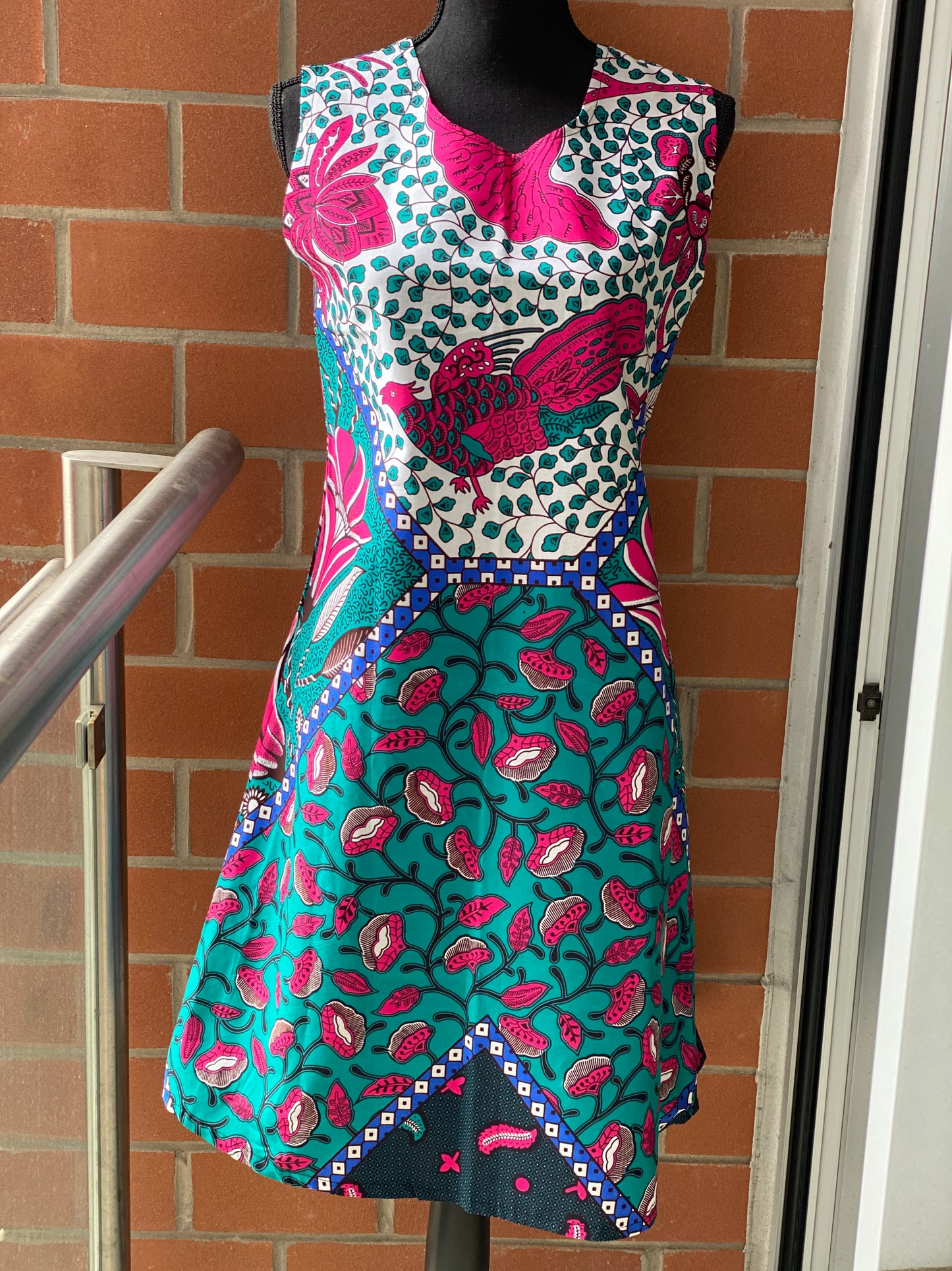 Wax Print Shift Dresses