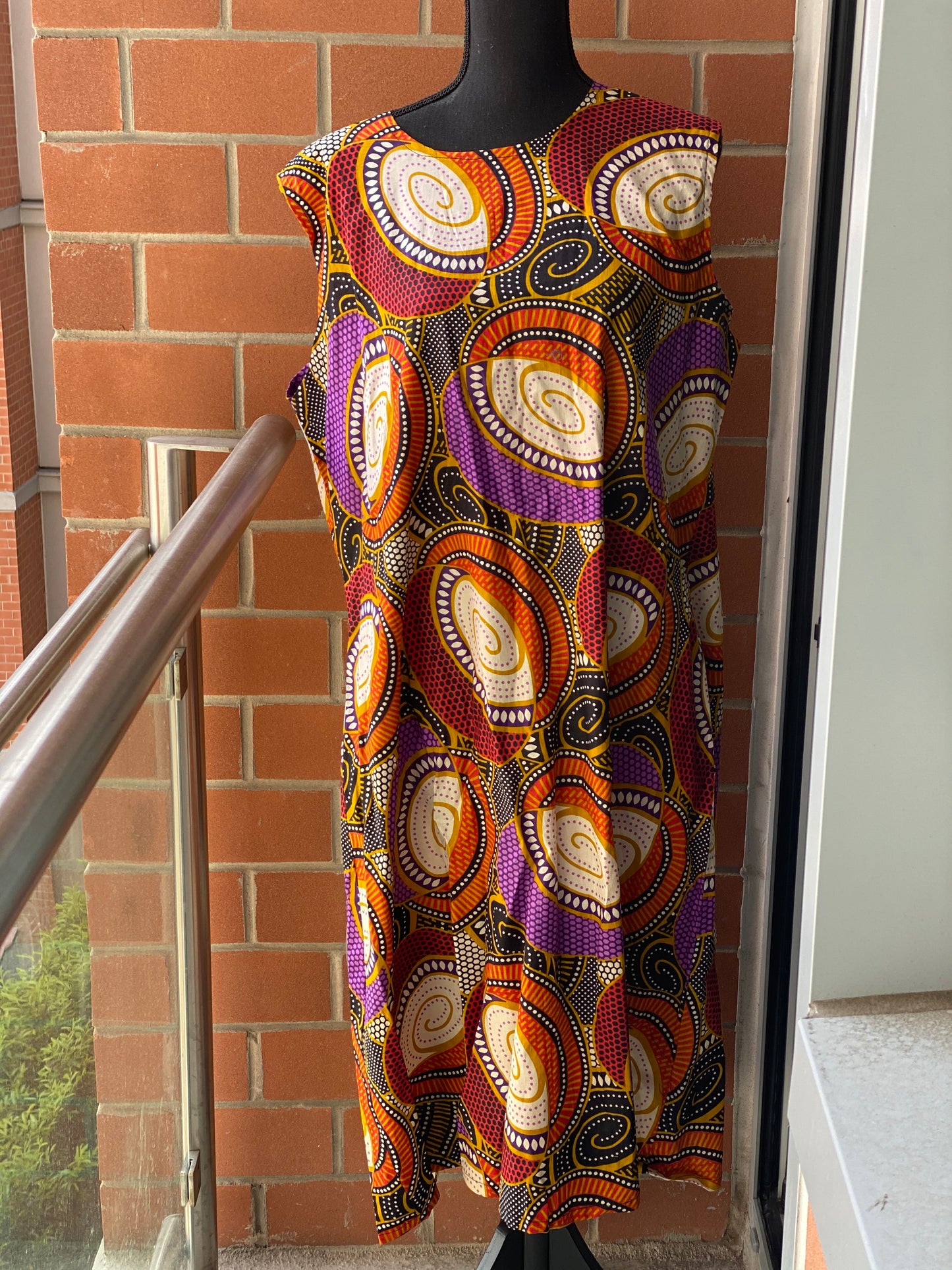 Wax Print Shift Dresses