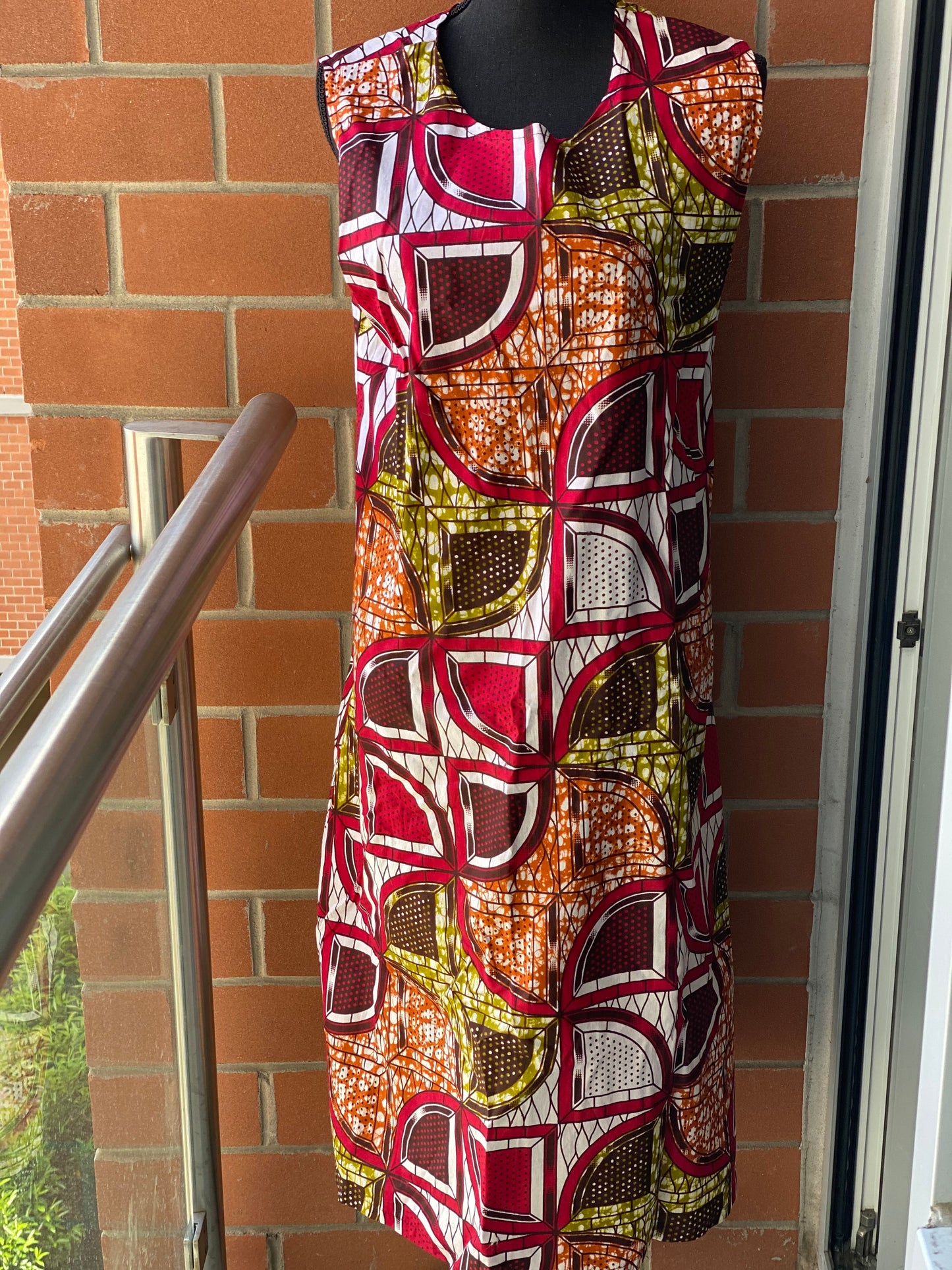 Wax Print Shift Dresses