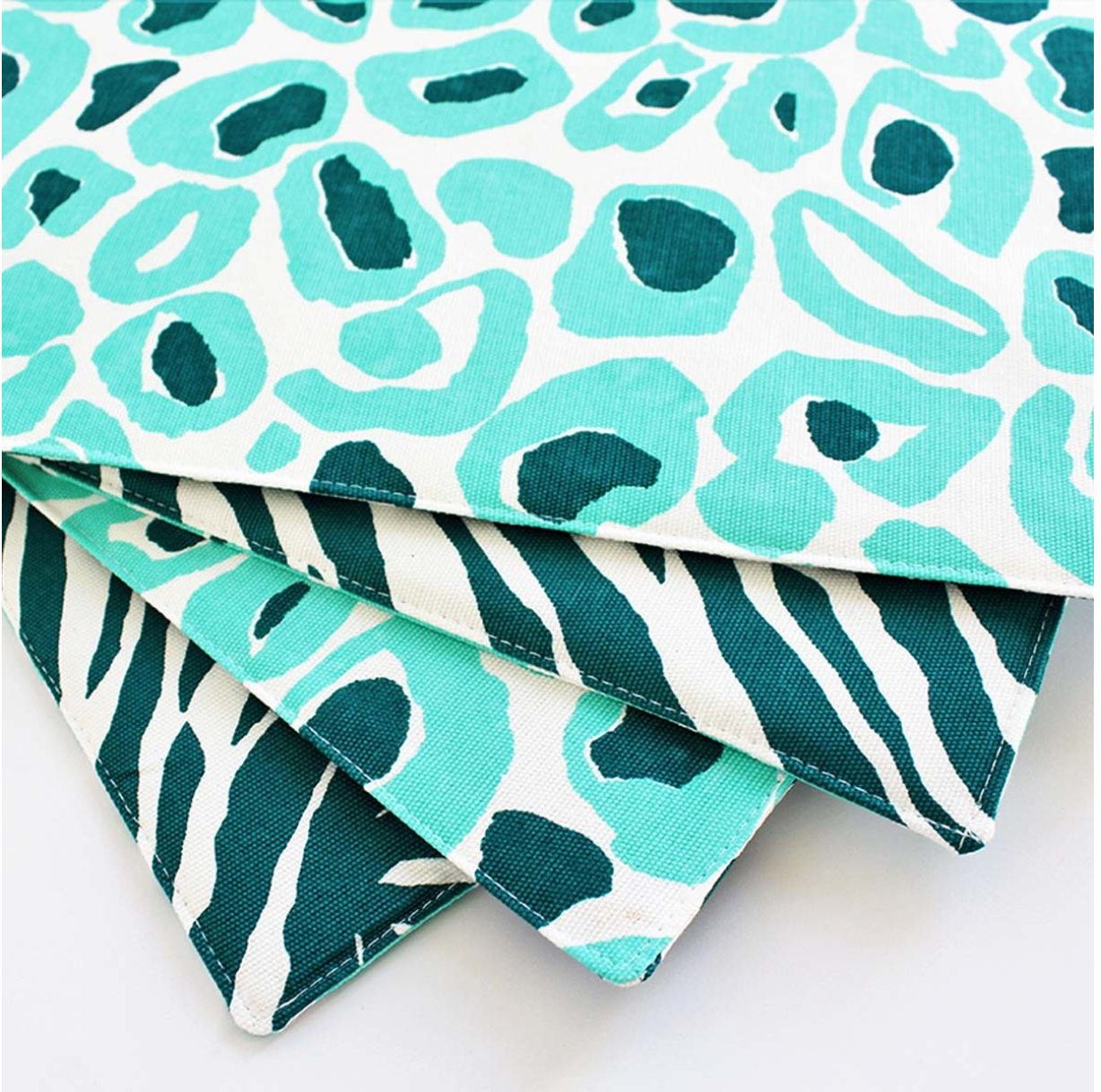 Leopard and Zebra Placemats