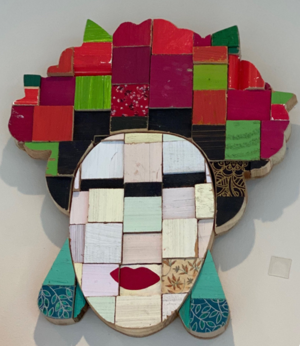 Frida Kahlo Wood Art Piece