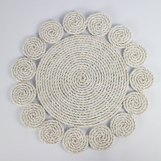 Flower Seagrass Placemats