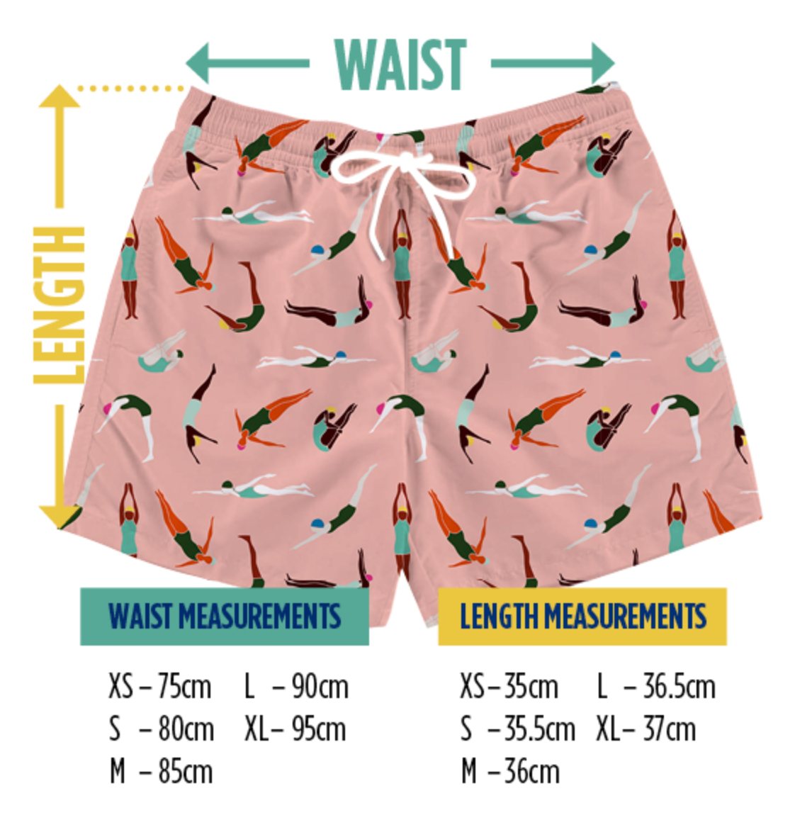 Freestyle Board Shorts-Pink – dumelacrafts