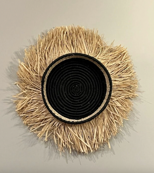 Sun Raffia Fringe Art