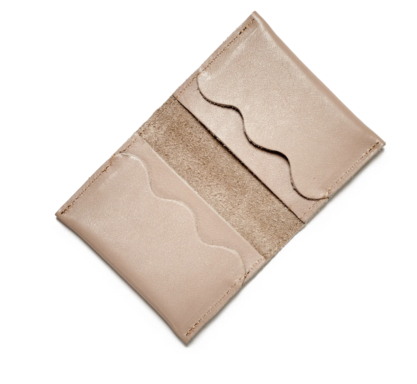 Wave Card Holder-Stone