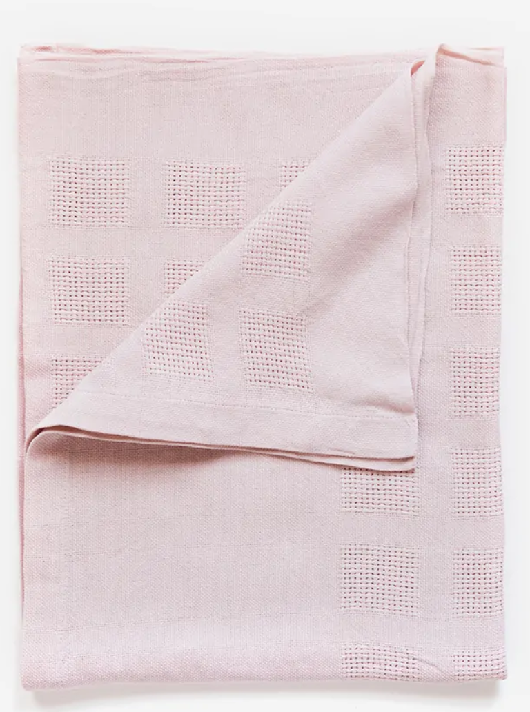 Organic Cotton Cot Baby Blanket