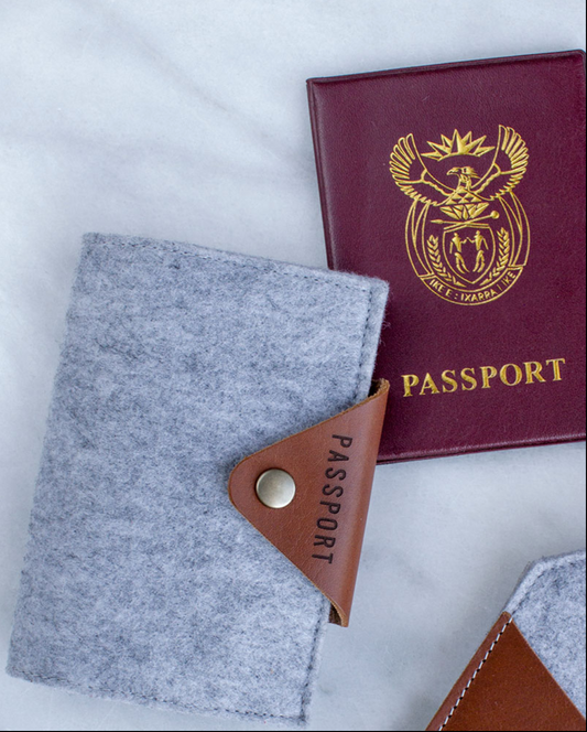 Recycled Plastic Passport Holder