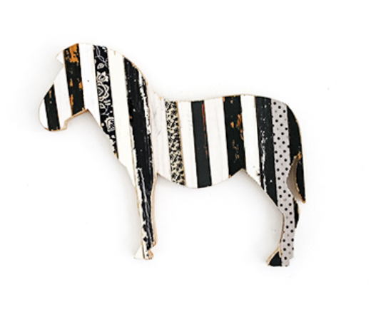 Zebra Bloc Art