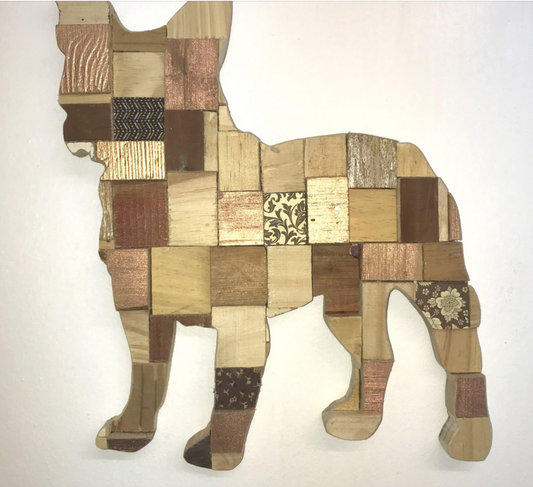 Frenchie Wooden Wall Art