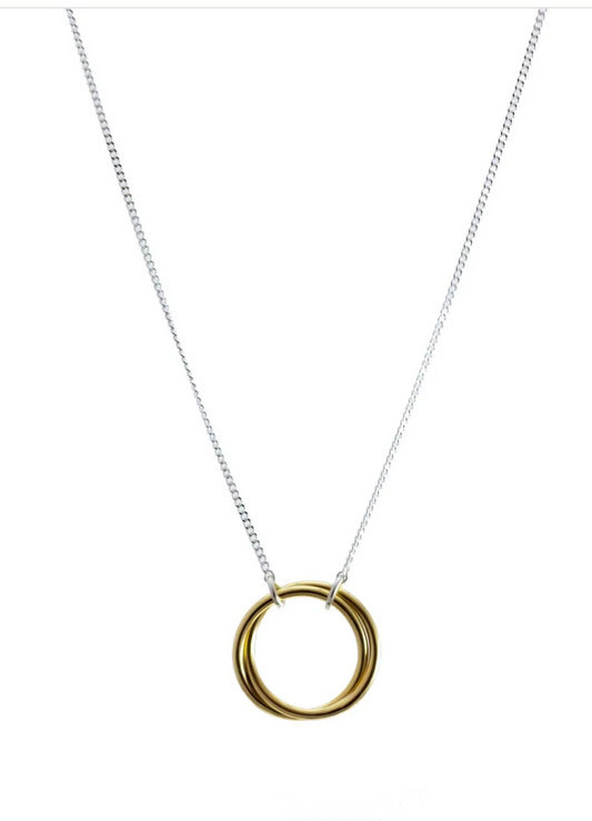 Anya Brass Necklace