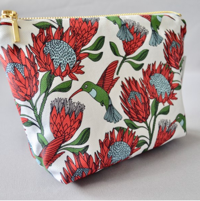 Protea Creme Make Up Bags