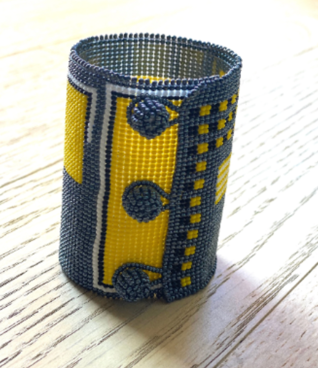 Finely Beaded Cuffs